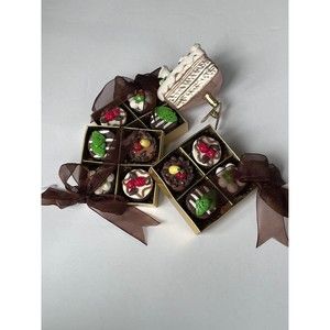 Pier 1 vintage Christmas ornaments- cakes theme - 4 pc - ships free